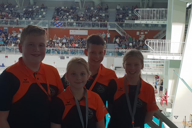 Kwartet schittert op Swim Cup Eindhoven