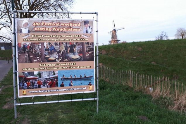 Voorbereidingen Festival Weekend Woudrichem