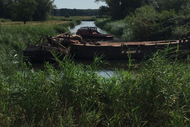 Scheepswrakken Keizersguldenwaard liggen er nog steeds