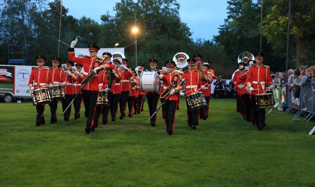 Open repetitie bij Showkorps Wilhelmina