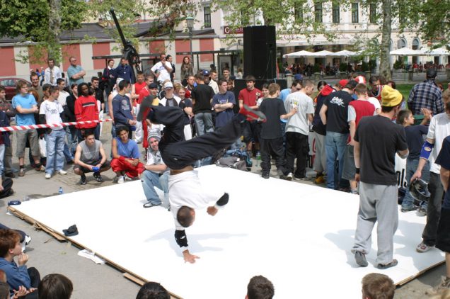 Gratis proefles breakdance in de Jager te Giessen