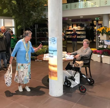 Mini Markt bij Maaswaarden ouderenzorg, locatie Wijkestein