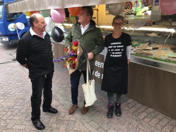 Familie de Graaf 40 jaar op de Markt