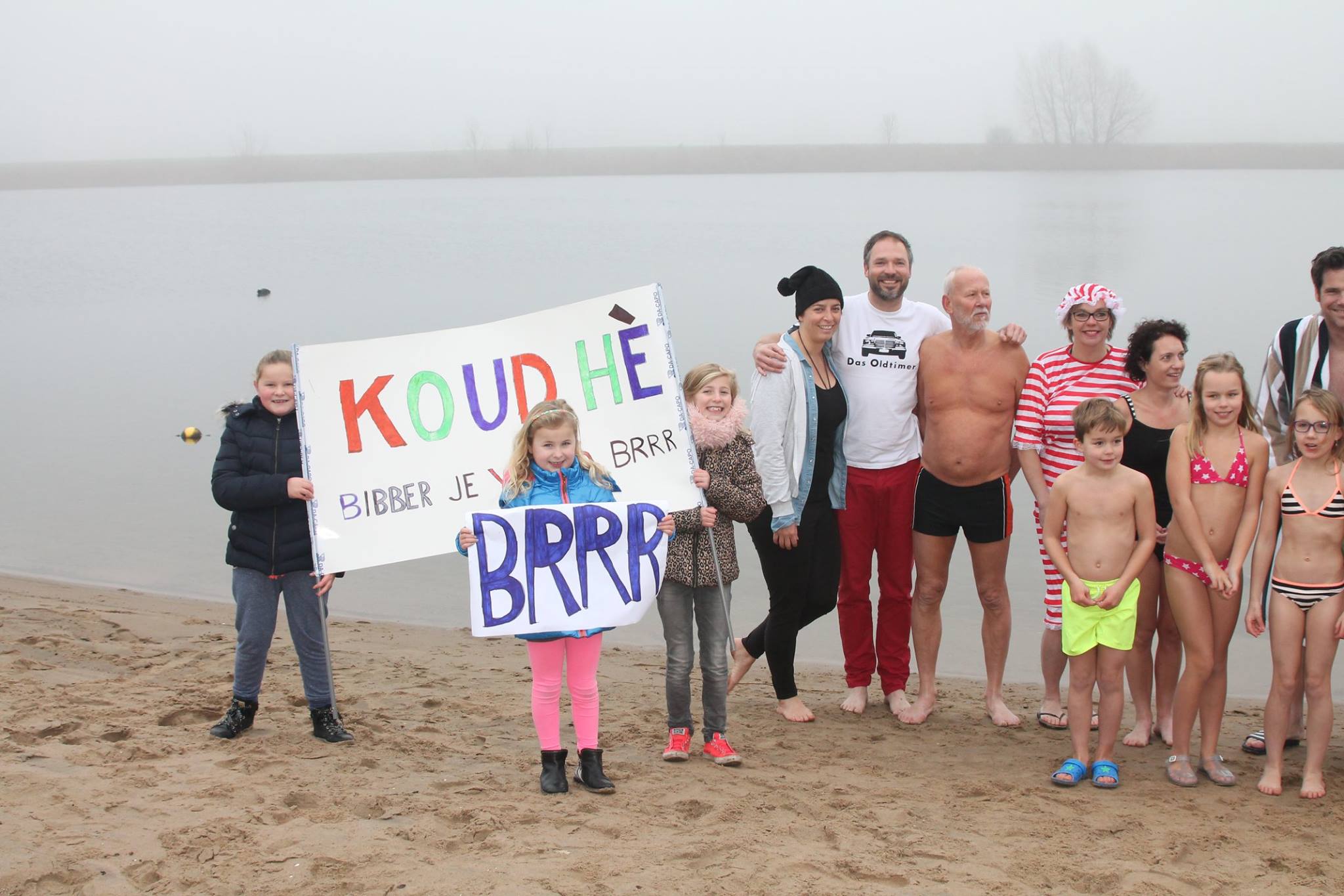 Ook dit jaar weer een nieuwjaarsduik in Andel