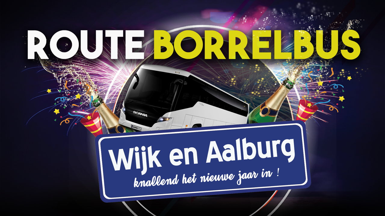 Gratis borrelbus van en naar D’Alburcht in Wijk en Aalburg