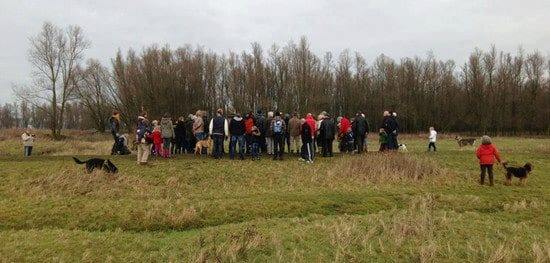 Kerstwandeling over de Groesplaat