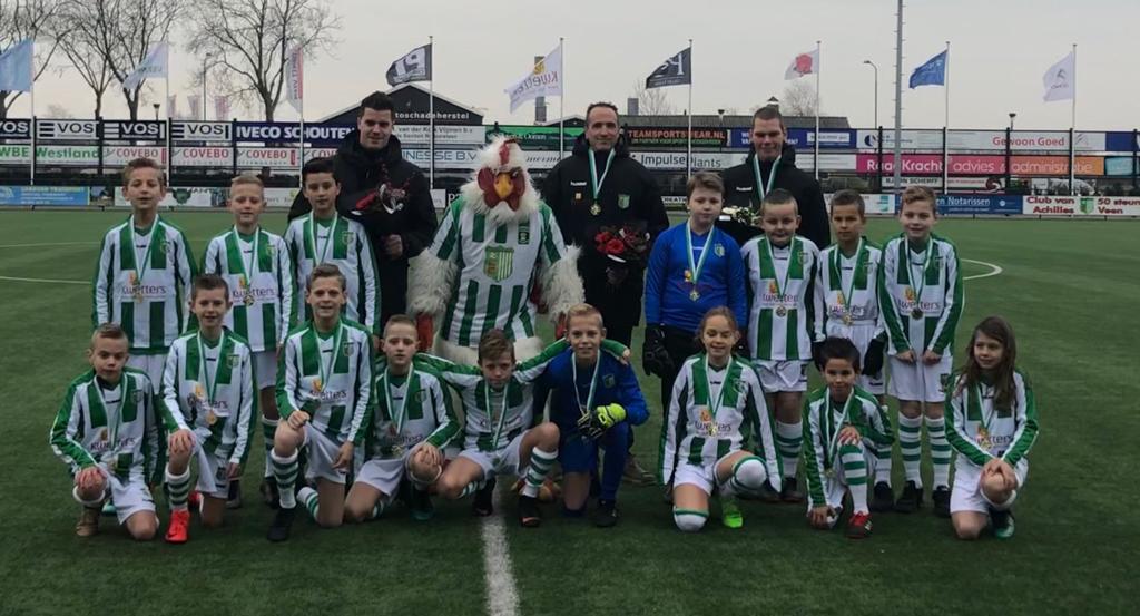 Twee teams kampioen bij Achilles Veen