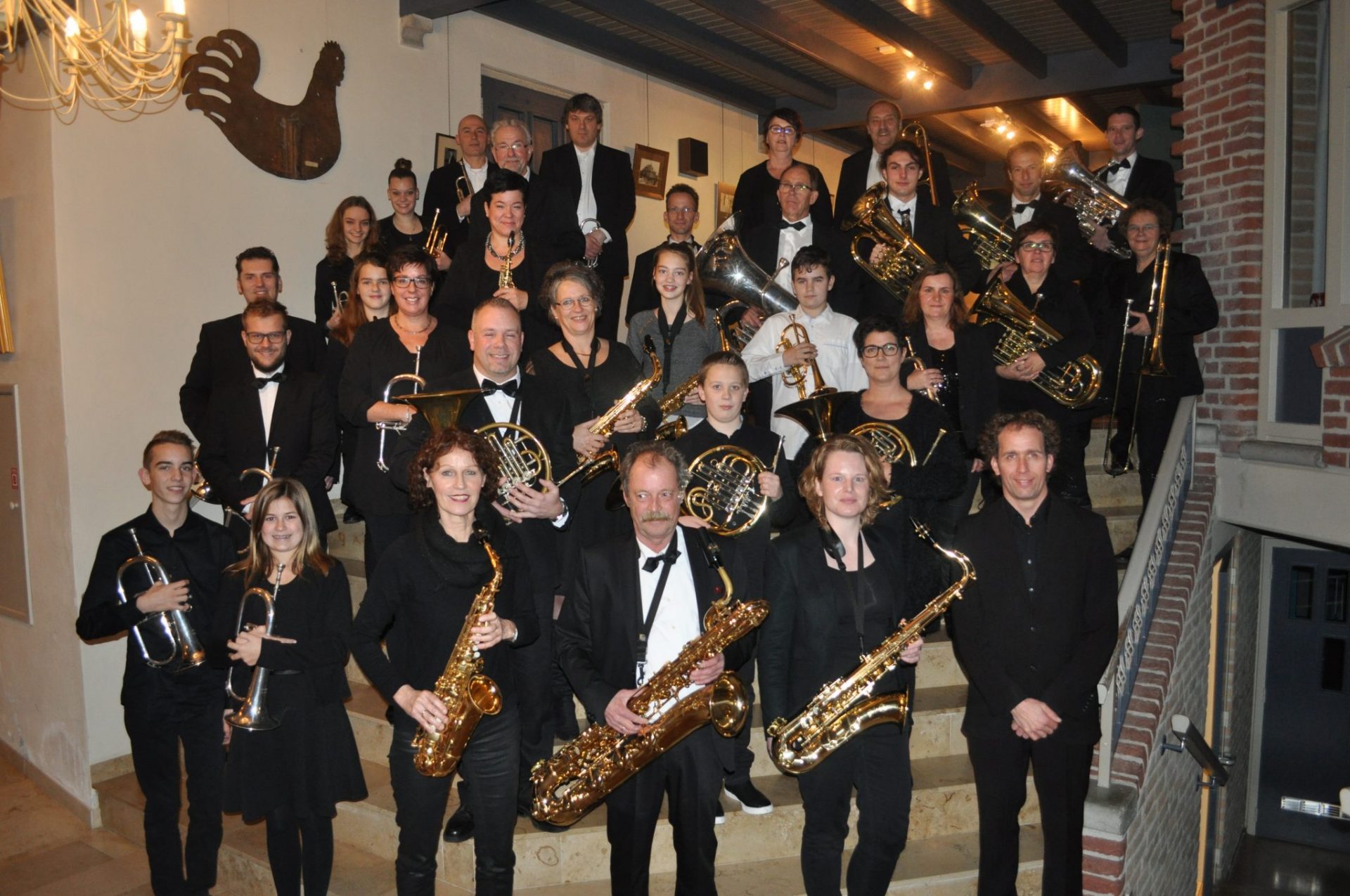 Valentijnconcert van Fanfare Nooit Gedacht in Almkerk