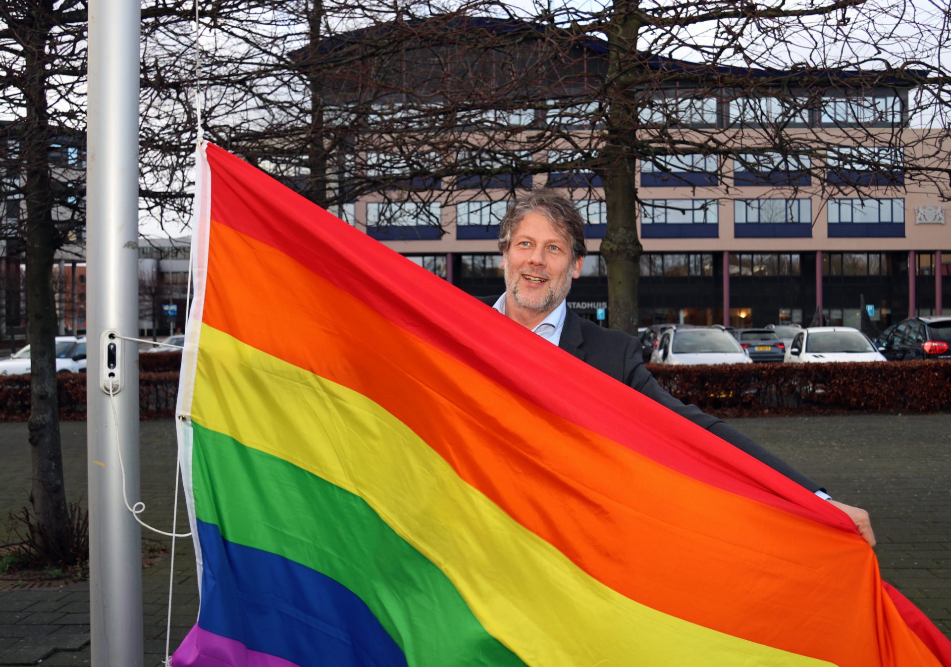 Gorinchem hijst regenboogvlag