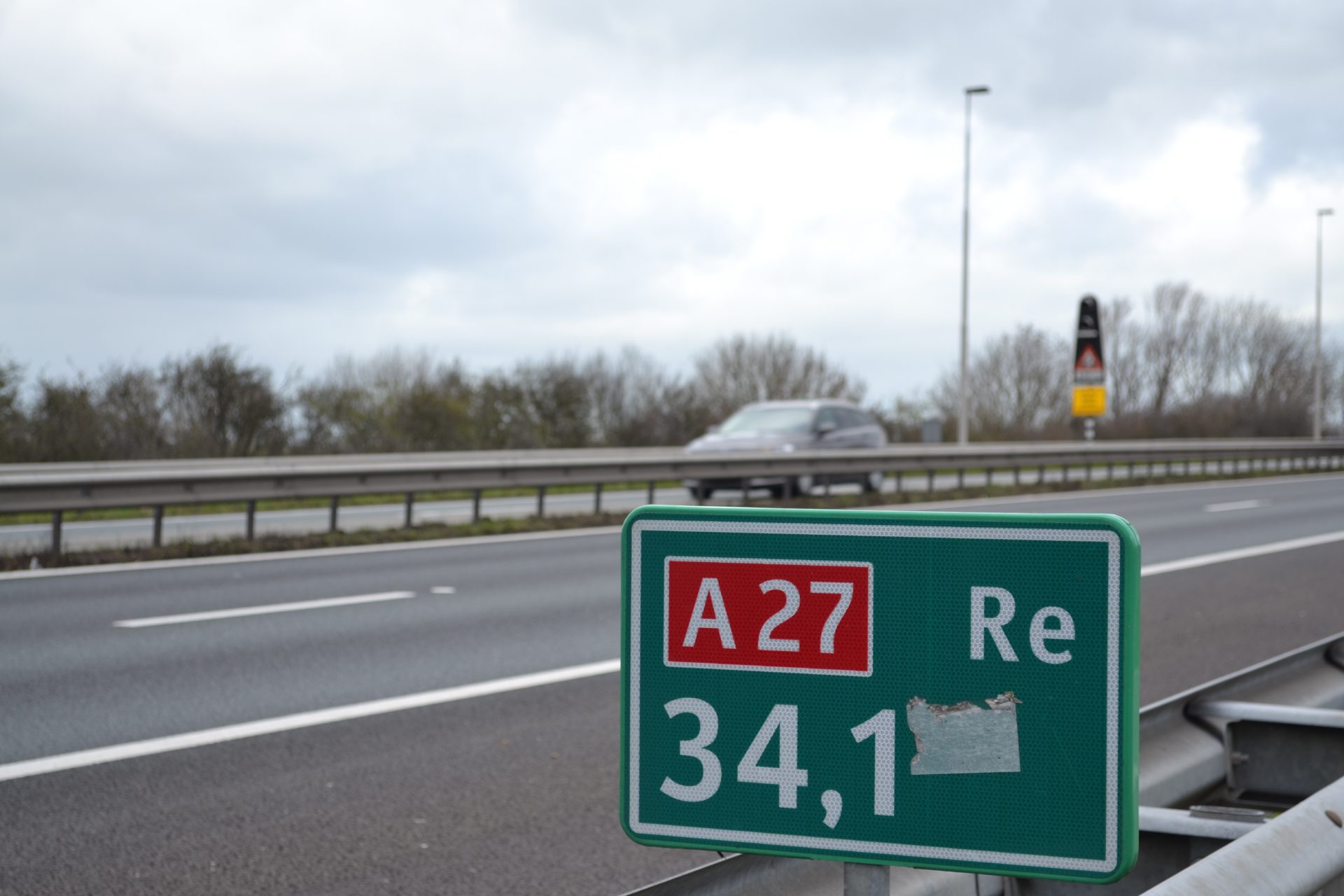 Afsluitingen A27 in verband met wegwerkzaamheden