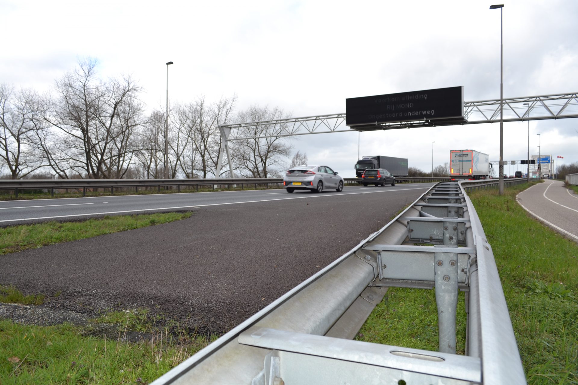 Weekendafsluiting A27 tussen Gorinchem en Hooipolder