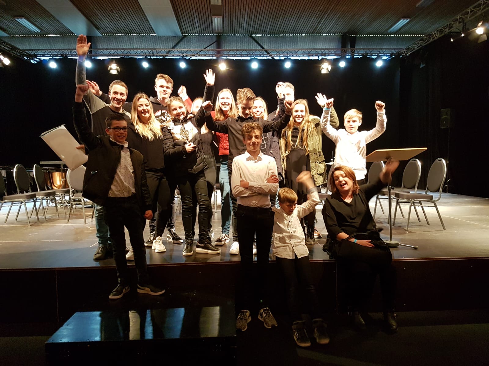 Jeugdorkest AFC wint eerste prijs op het Gouden Spiker Festival