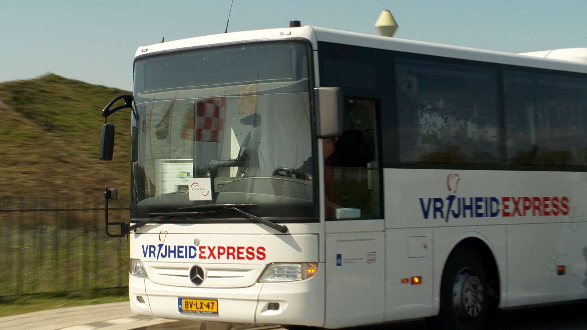 De Vrijheids-express haalde verhalen op bij het Biesbosch Museum