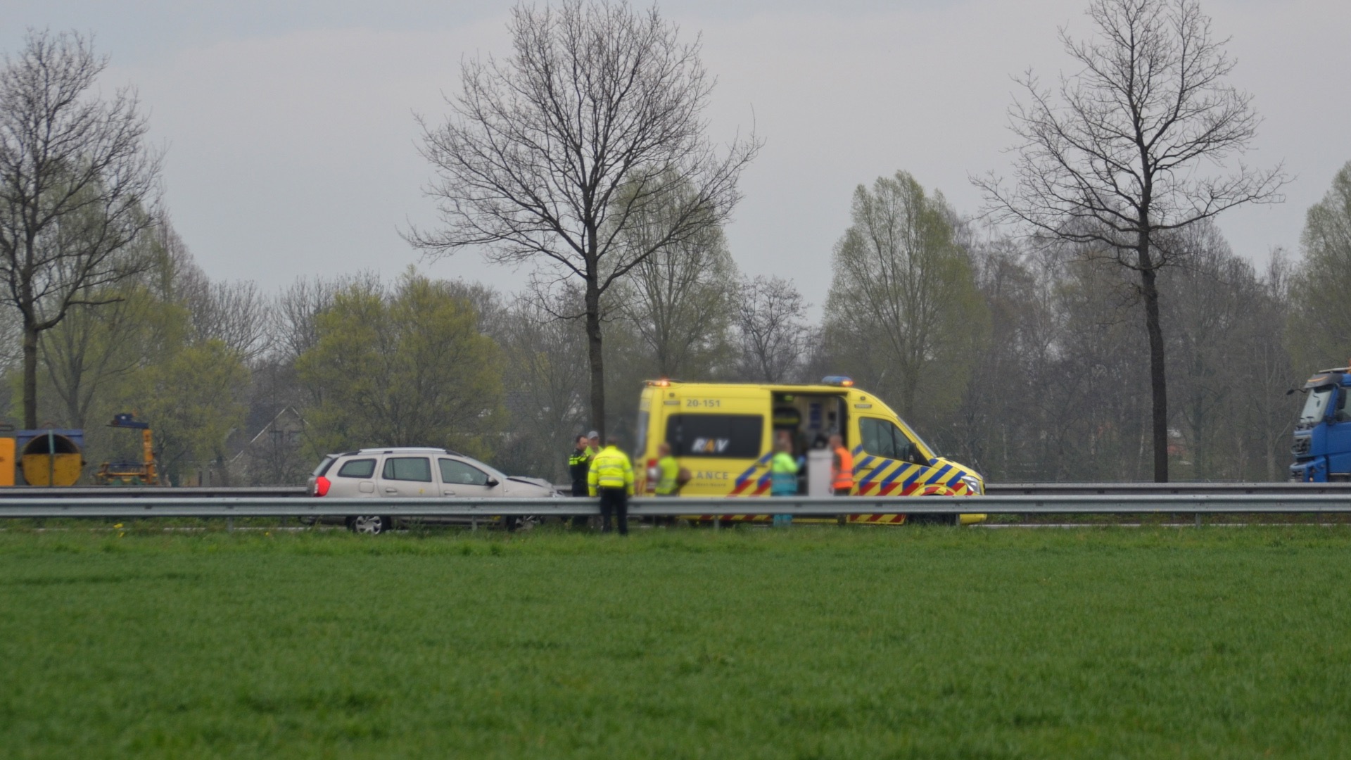 Onwelwording op A27 bij Sleeuwijk zorgt voor vertraging