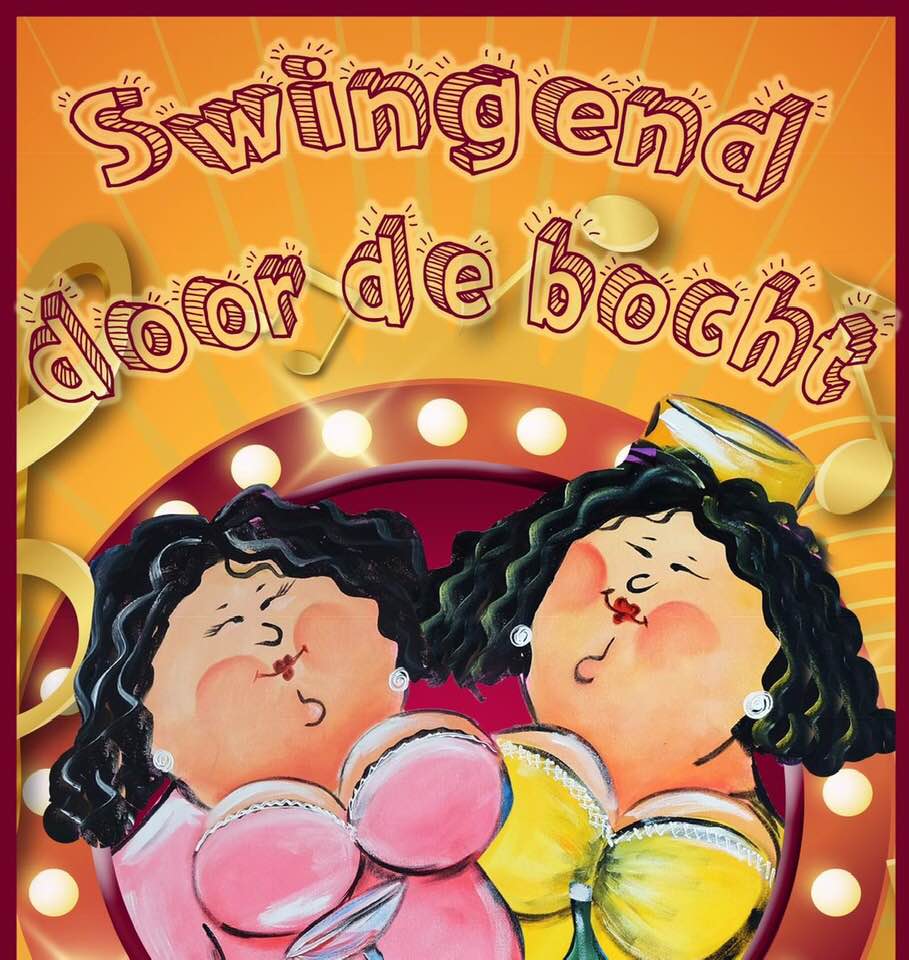 Swingend door de bocht in Dussen