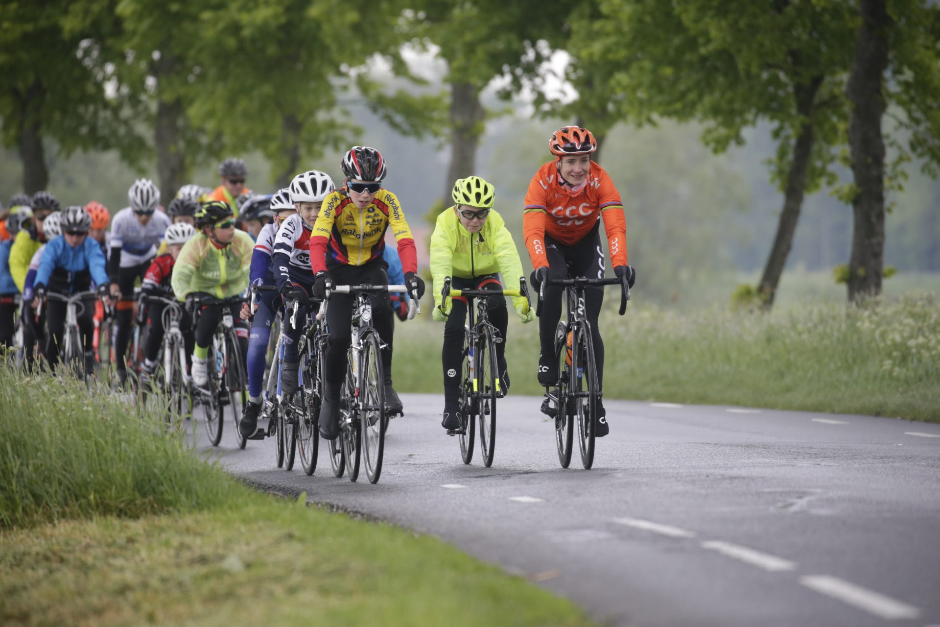 Geslaagde kidsclinic georganiseerd door Wielerfestival Marianne Vos