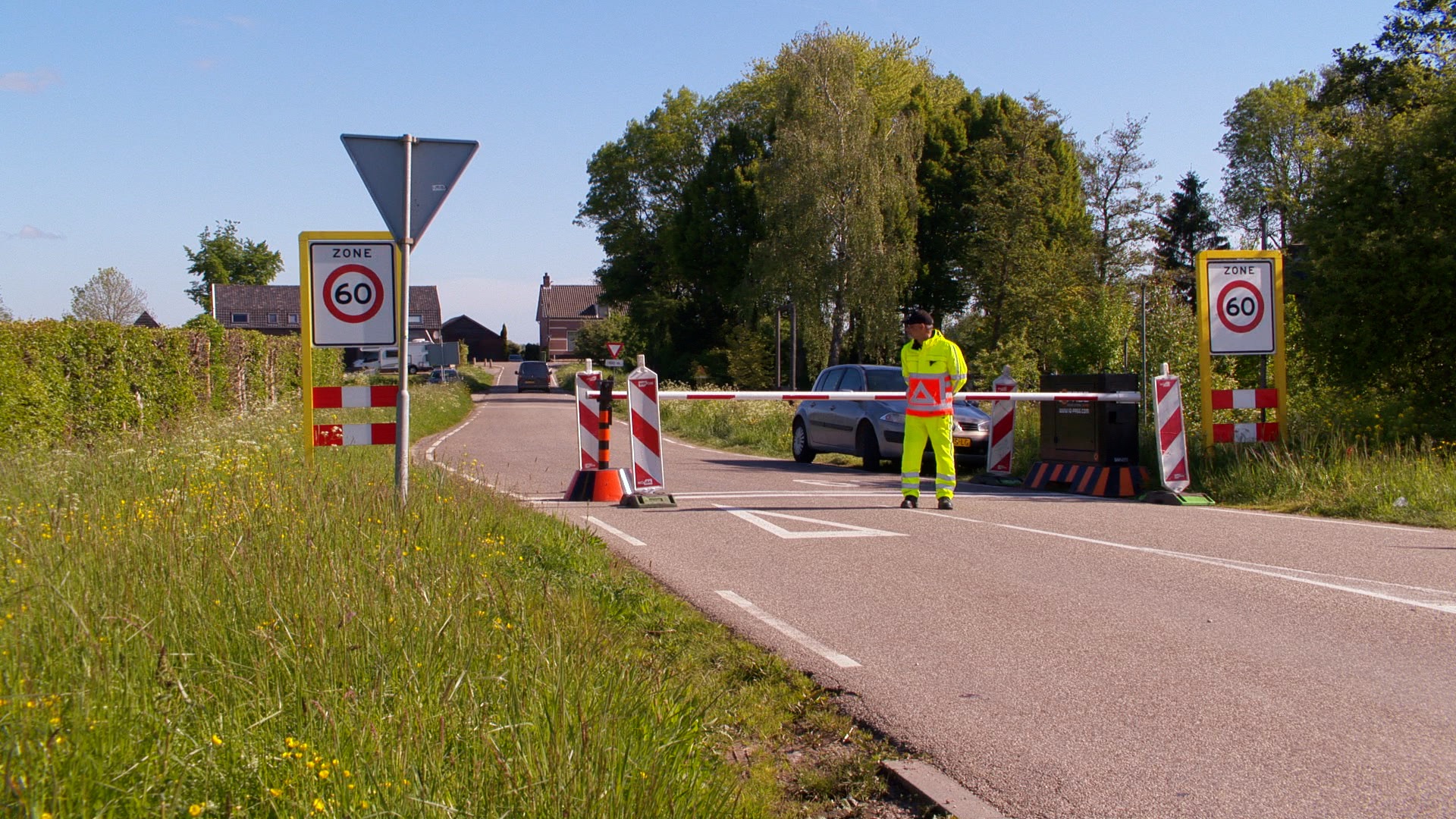 Borcharenweg één maand afgesloten door werkzaamheden