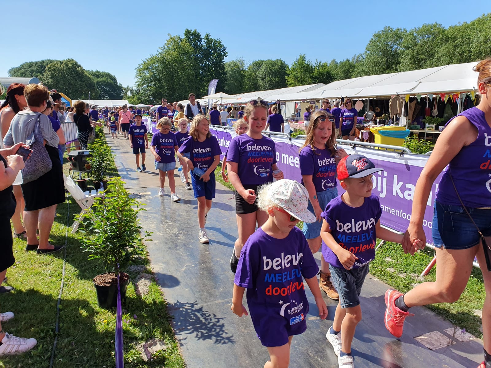 Kinderen halen 3.783,16 op tijdens ‘Kinderloop voor Hoop’