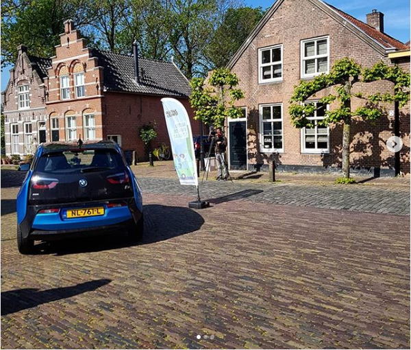 Verlenging proef elektrische deelauto Woudrichem