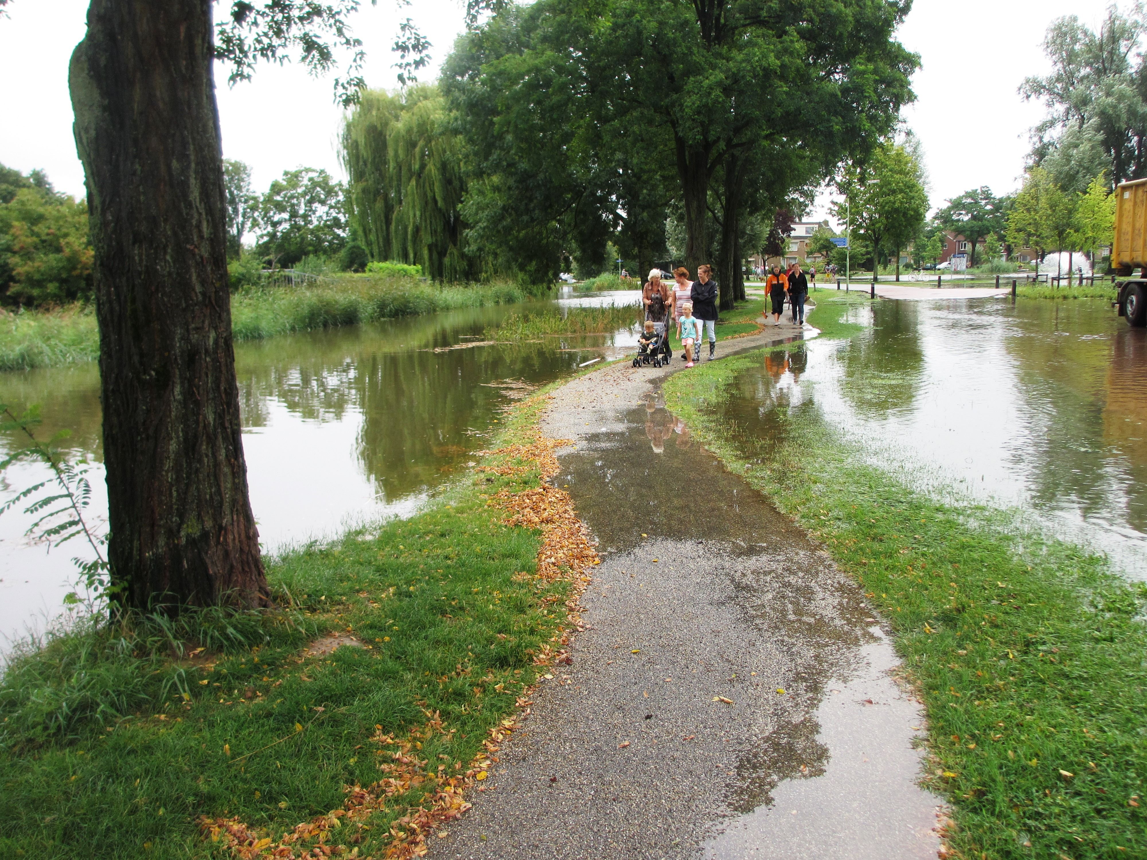 Vul de enquête over wateroverlast in