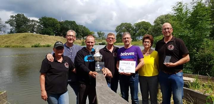 Viswedstrijd Groot Woudrichem in teken van Samenloop voor Hoop