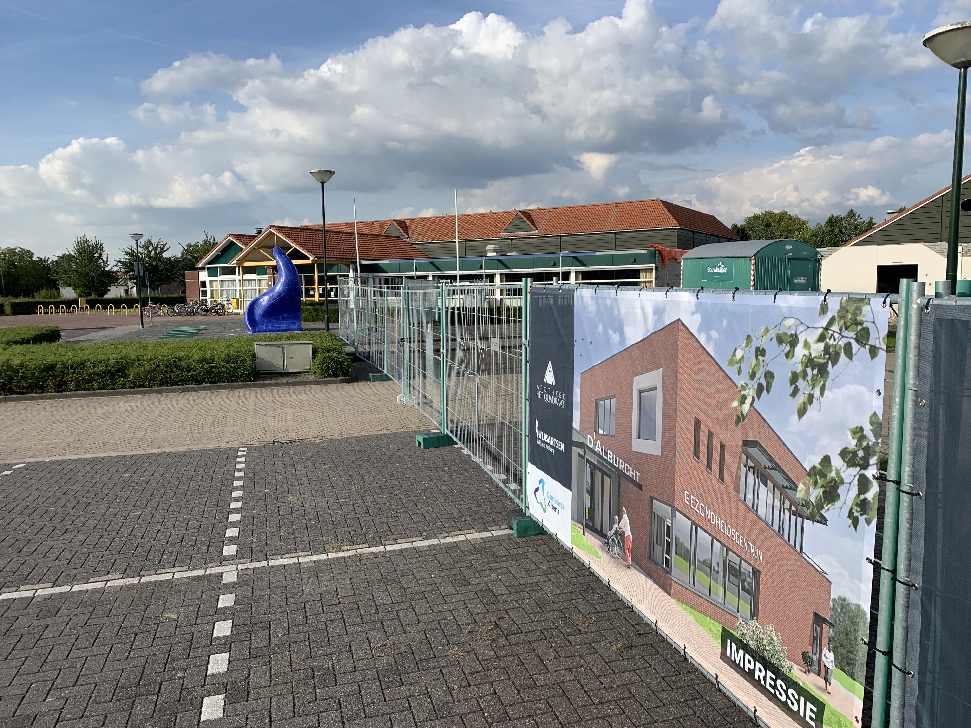 Startsein gegeven voor bouw gezondheidscentrum d’Alburcht