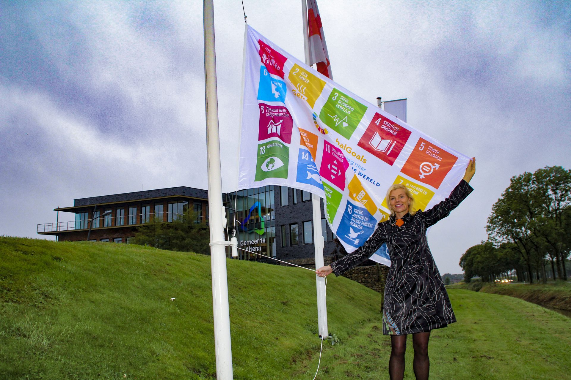 Gemeente Altena hijst de vlag voor ‘Global Goals’