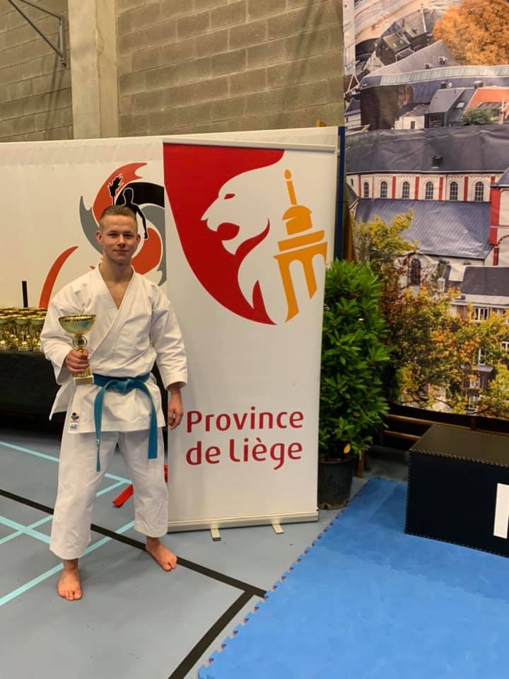 Brons voor Rick Sonnema tijdens Liège Open 2019