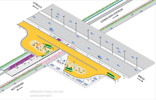 Meer en snellere bussen tussen Breda Gorinchem en Utrecht