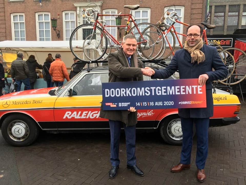 Altena krijgt speciaal Vuelta-kombord als doorkomstgemeente