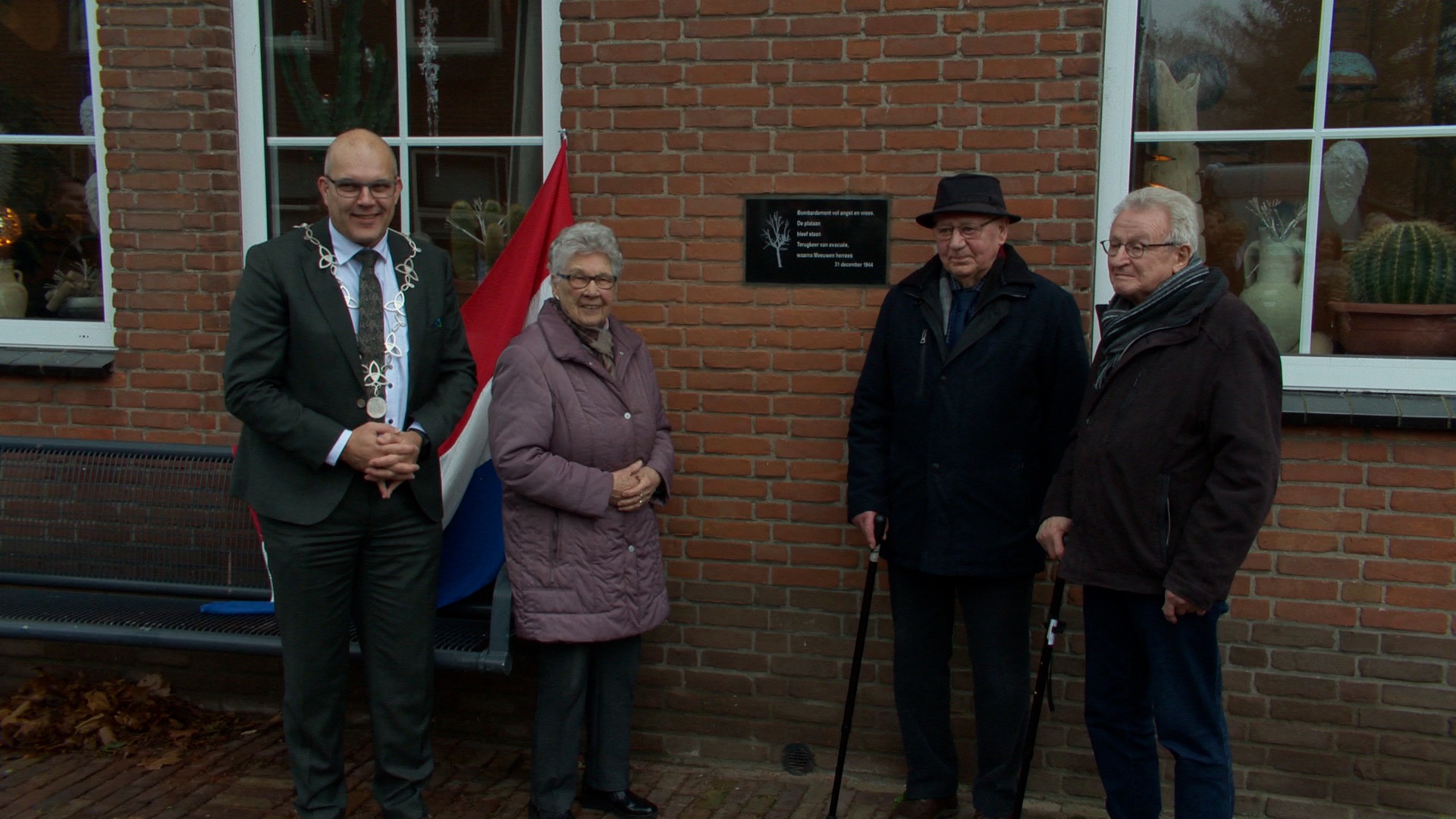 Herinnering aan bombardement van Meeuwen