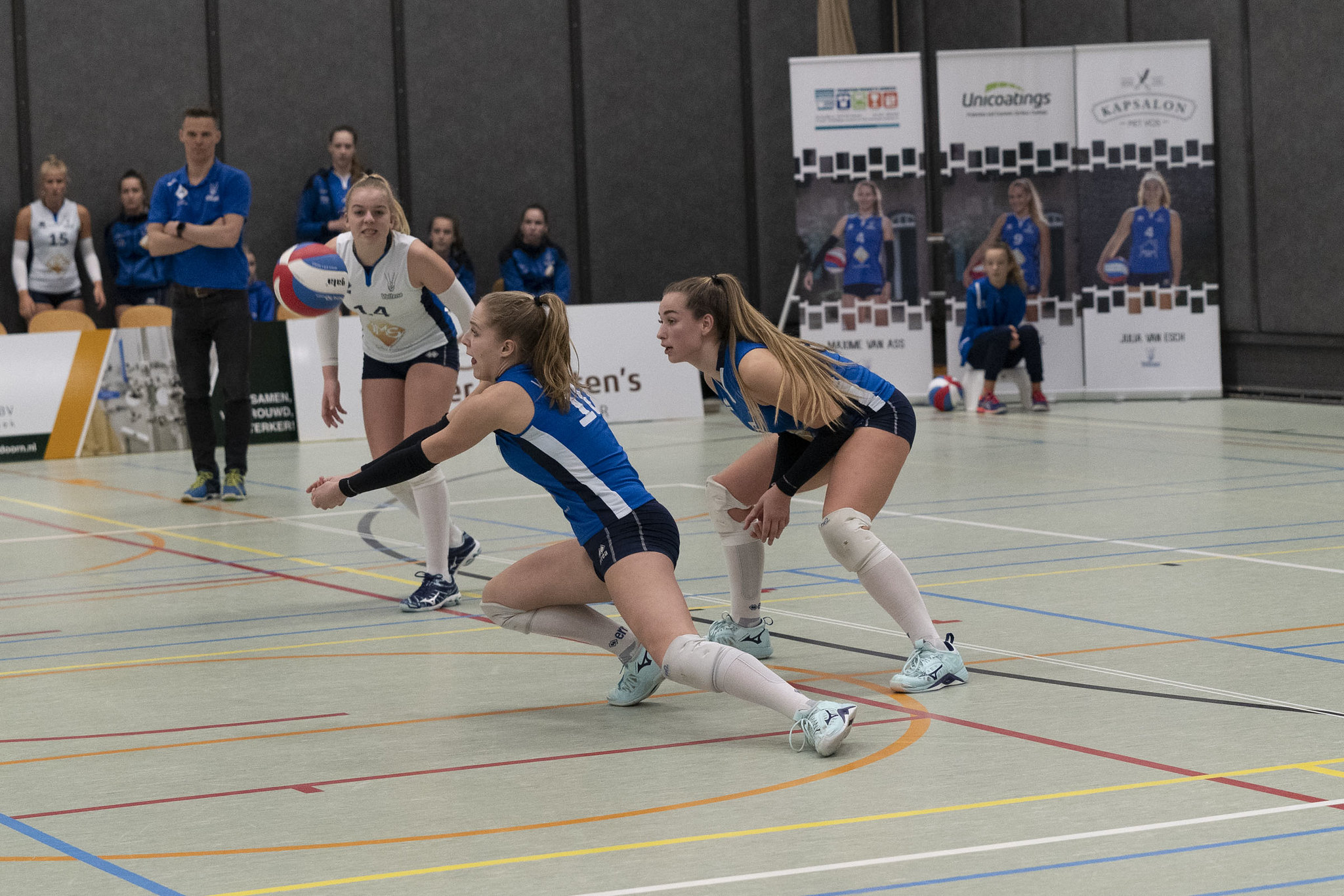 Dames IMS/Voltena kansloos onderuit