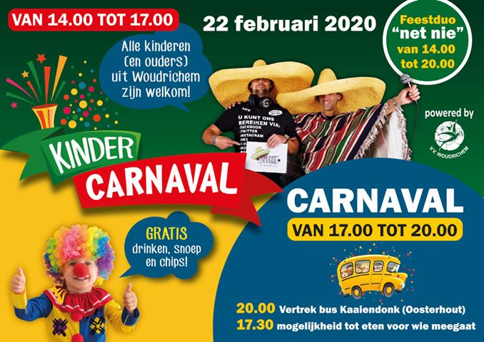 Carnaval bij VV Woudrichem