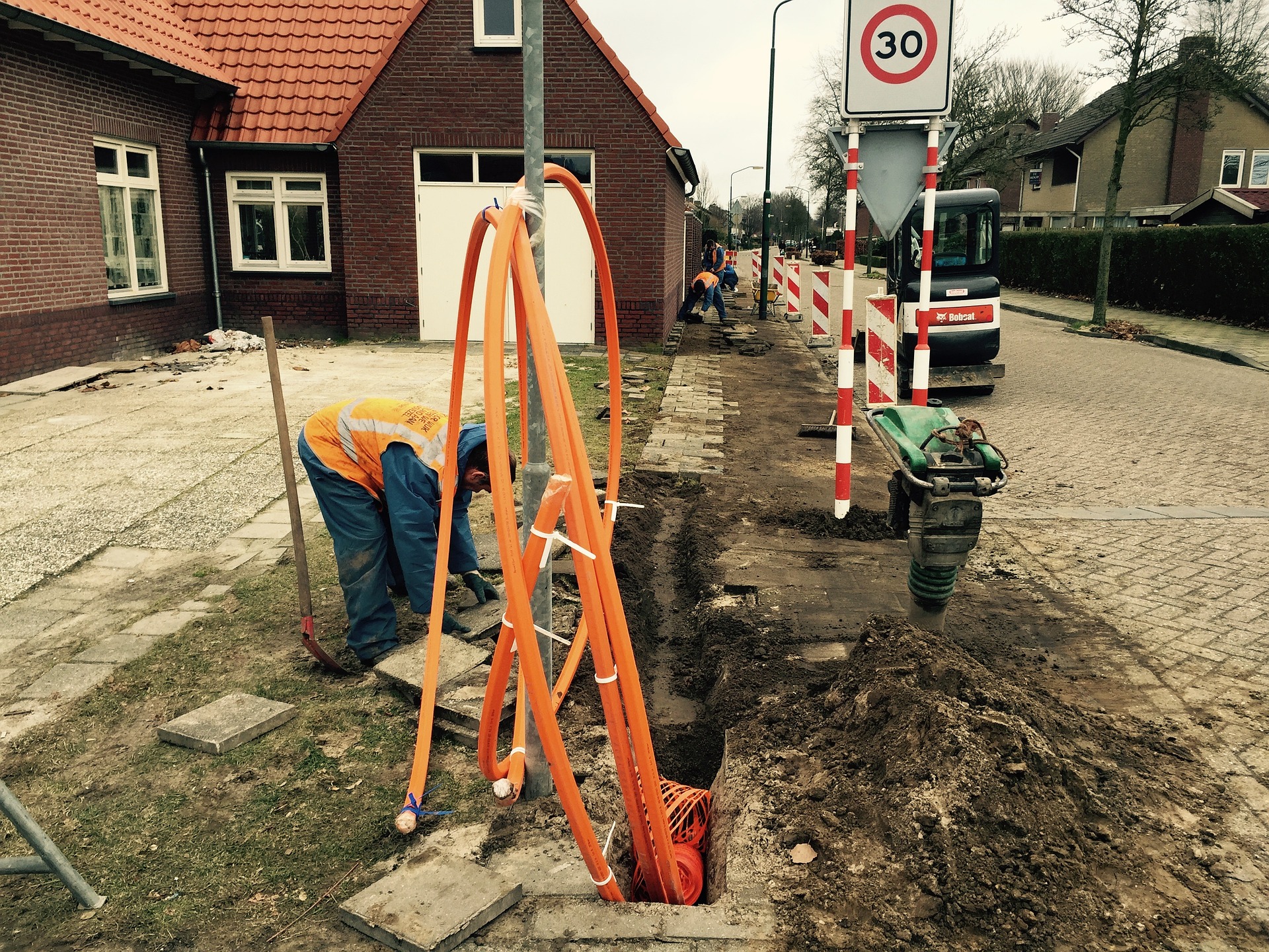 Raadsvragen over herstraatwerk Sleeuwijk na aanleg glasvezel