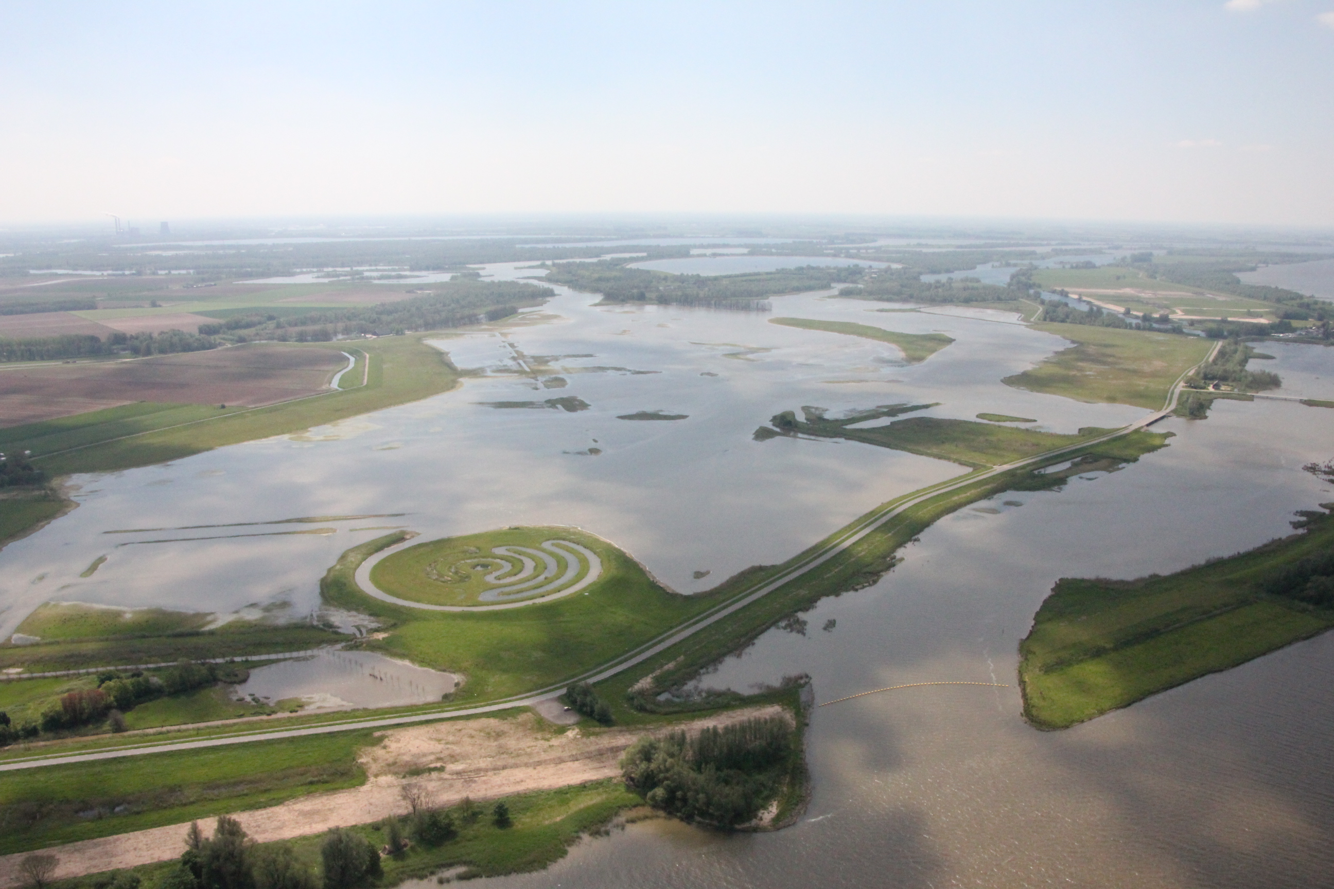 Fietsen door de Noordwaard op 21 juli