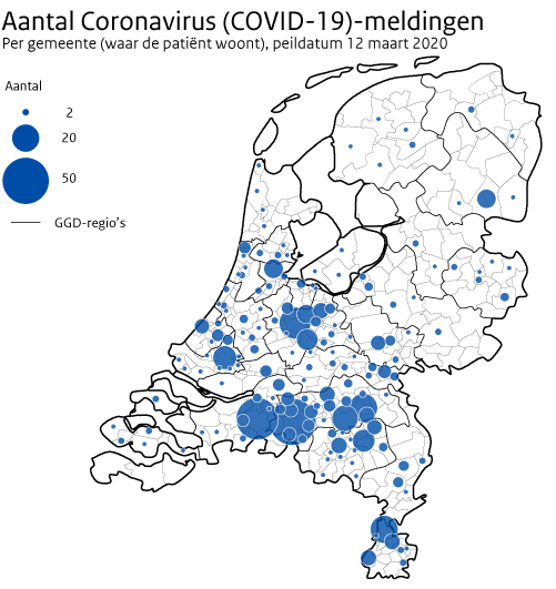 5 besmettingen in Altena met COVID-19