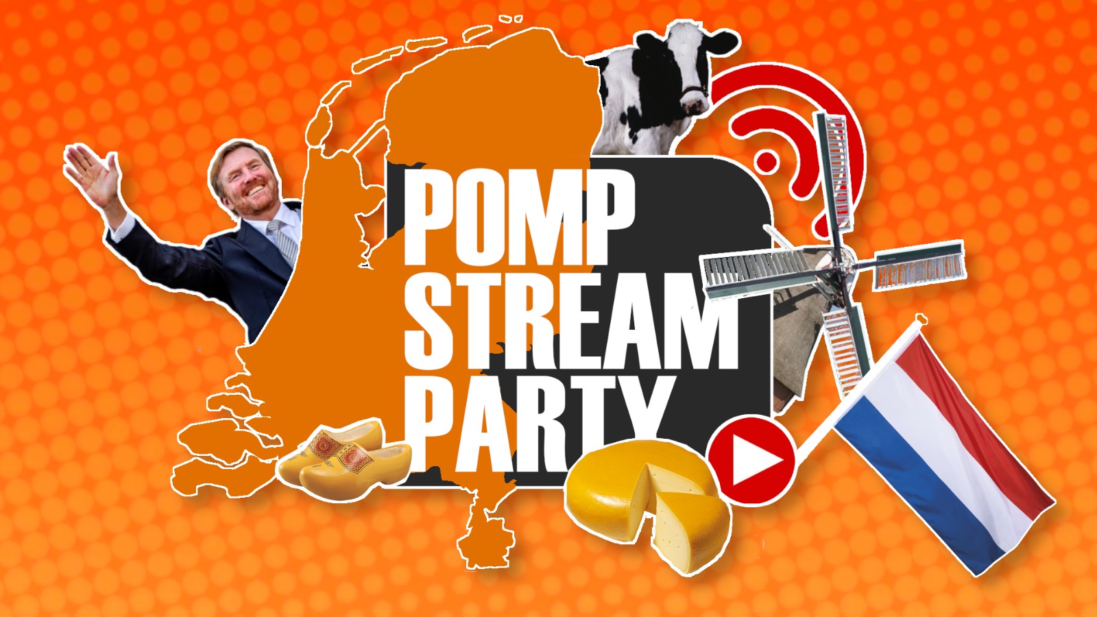 Pomp Stream Party – De koningsdag editie