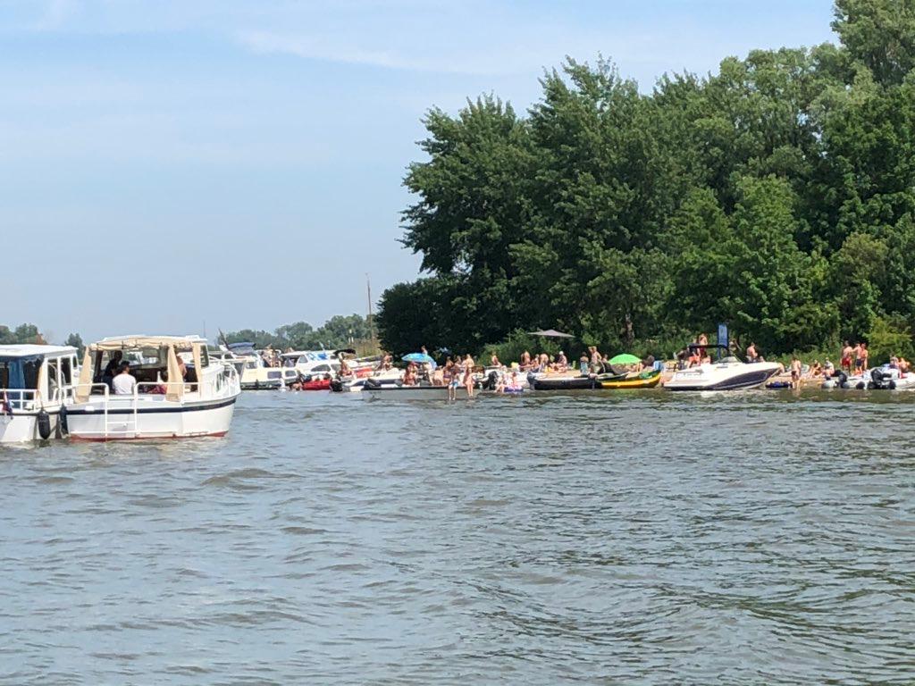 Watersporters relatief vaak in de problemen in de Biesbosch