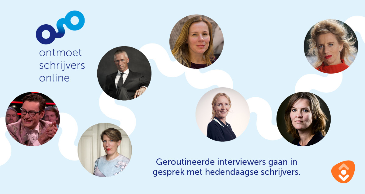 Bibliotheken organiseren online interviews met schrijvers