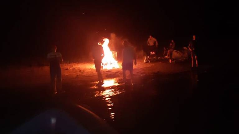 Jongeren bekeurd na kampvuur in de Biesbosch