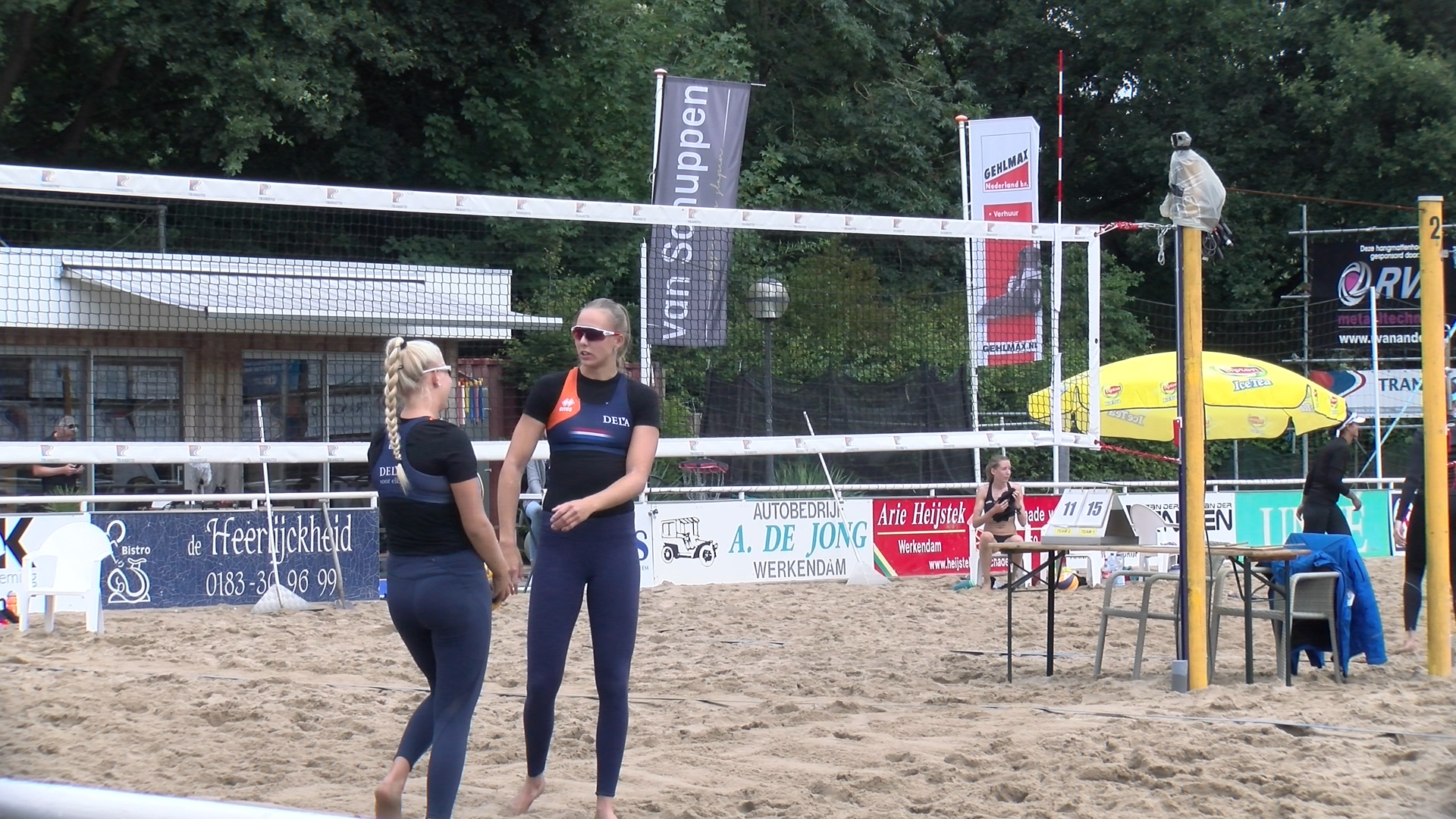 Winst voor team Schoon – Stam in Beachcompetitie