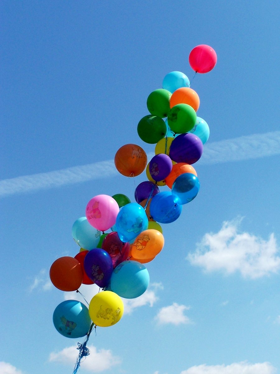 Verbod op het oplaten van ballonnen