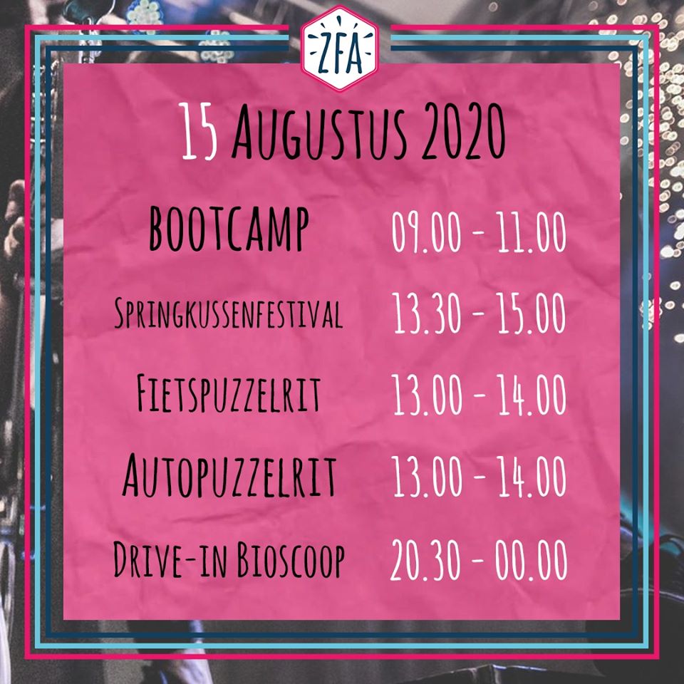 Aangepast programma Zomerfeesten Almkerk