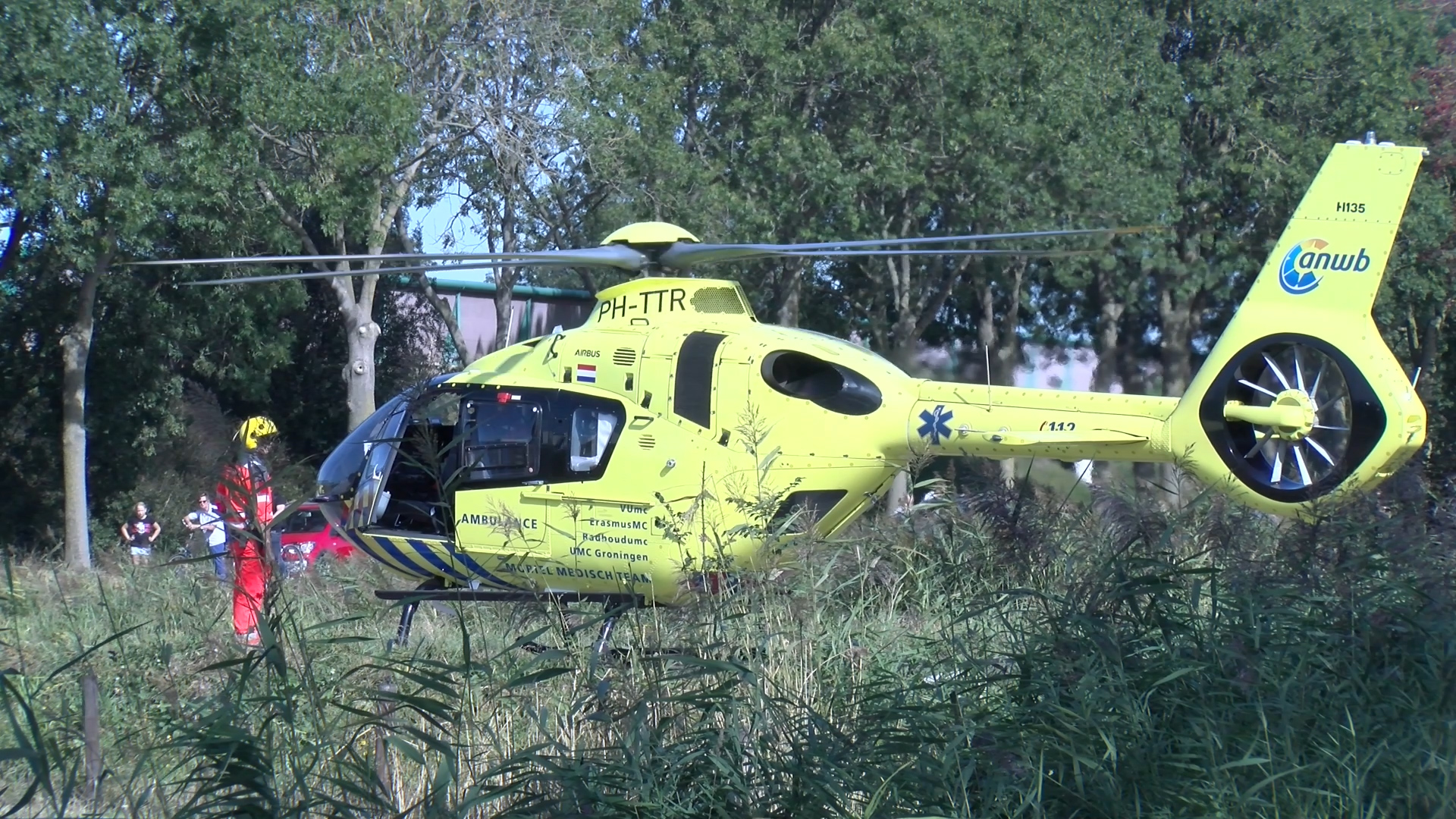 Grote inzet hulpdiensten bij ongeval in Hank