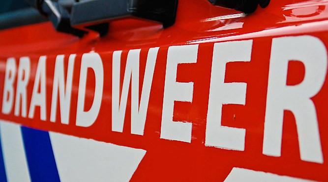 Brand in huis aan Hoogstraat in Woudrichem