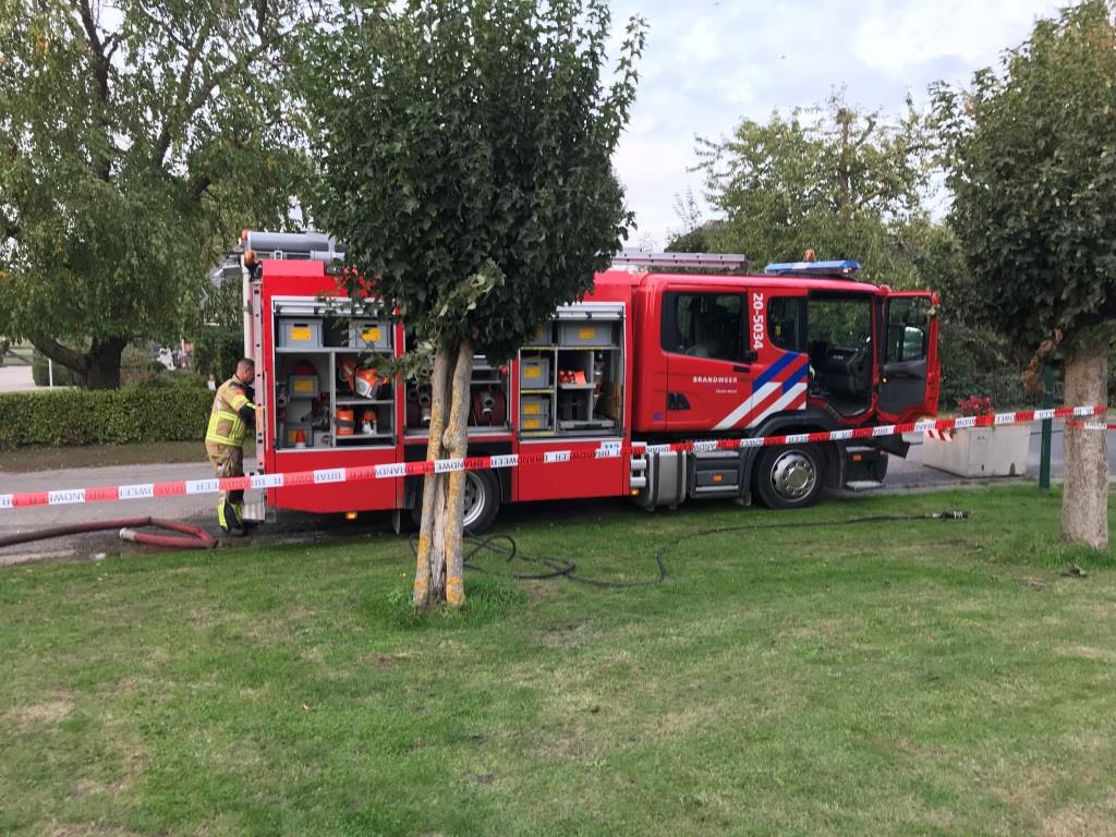 Snelle inzet brandweer voorkomt erger in Genderen