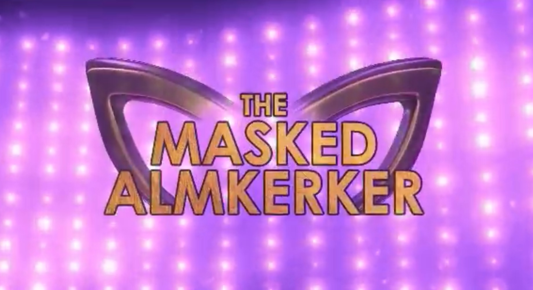 VV Almkerk presenteert The Masked Almkerker