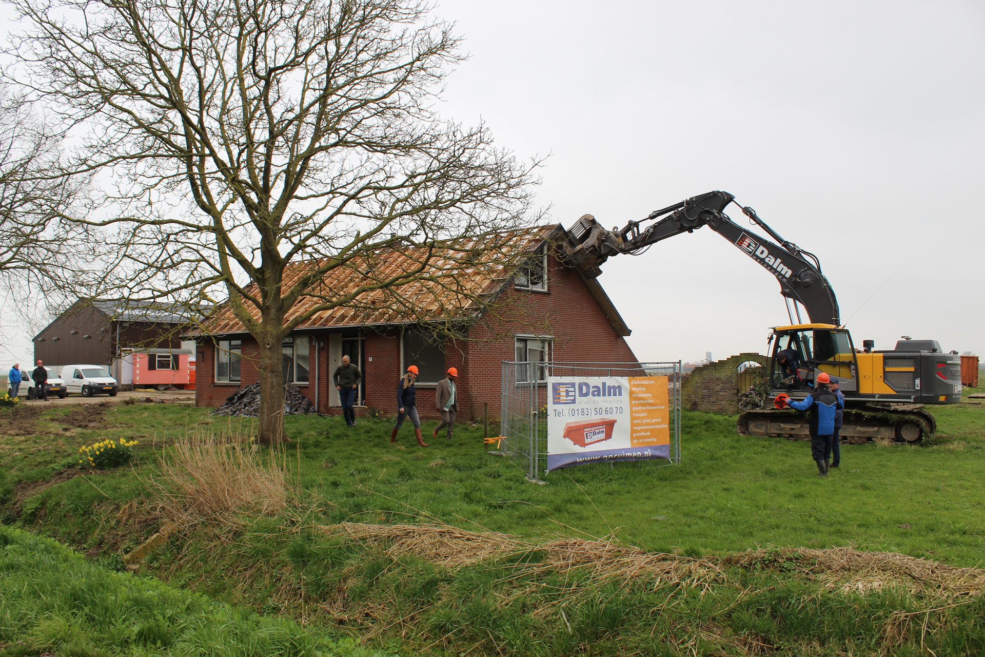 Sloop brengt nieuwe onderkomen paardensportvereniging stap dichterbij