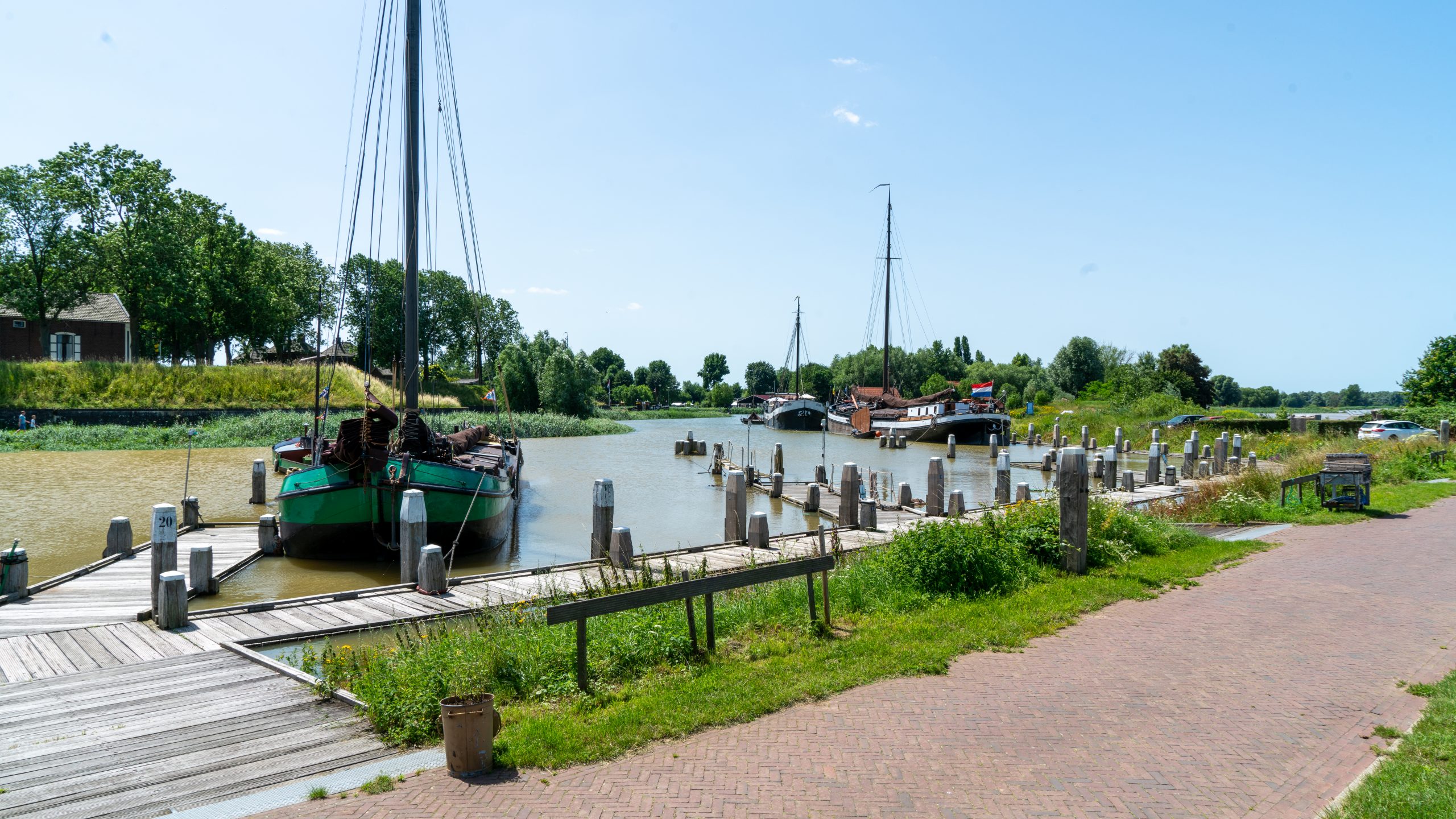 Hoog water in Altena