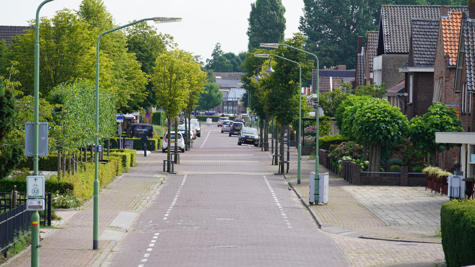 Telling autoverkeer in Hank